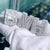 Custom 925 Sterling Silver VVS Moissanite Initial Ring With Baguette Diamonds