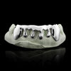 SOLID STERLING SILVER DRIP GRILLZ